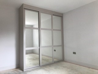 Spacepro "Shaker"  Fitted Wardrobe Installed by Joinery Installations Chesterfield